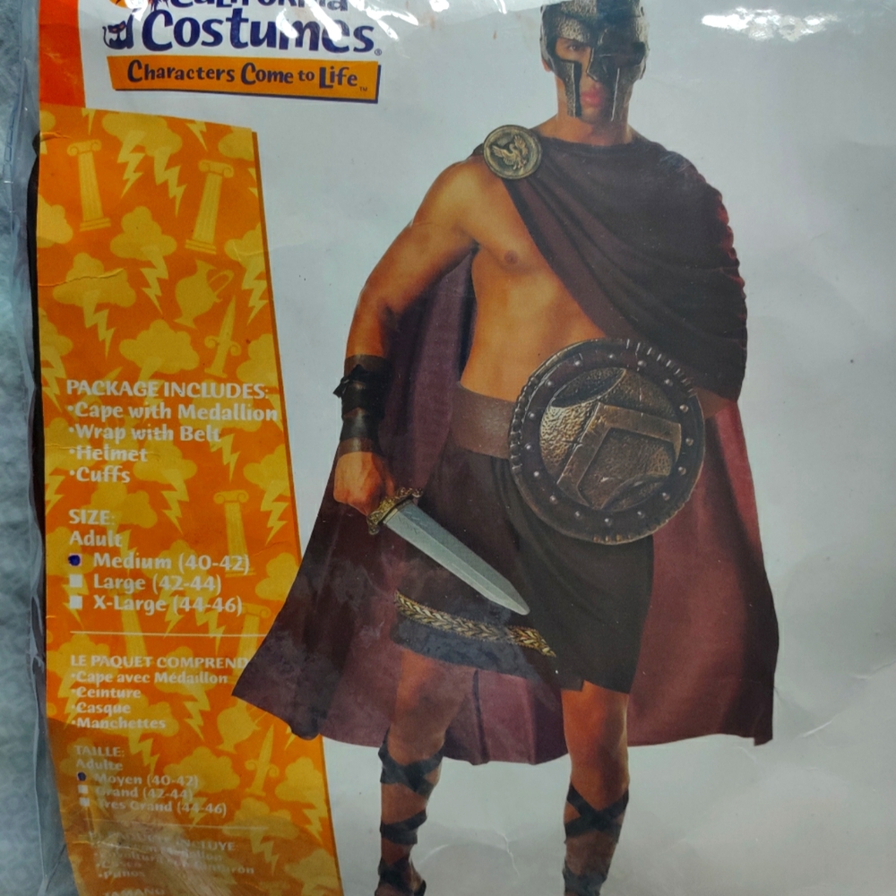 Spartan warrior Halloween Costume